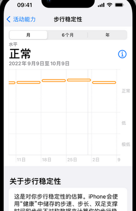 茂县iPhone手机维修如何在iPhone开启'步行稳定性通知'