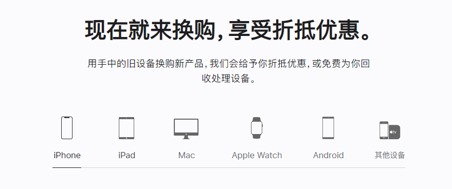 茂县苹果手机维修分享iPhone以旧换新的去处 