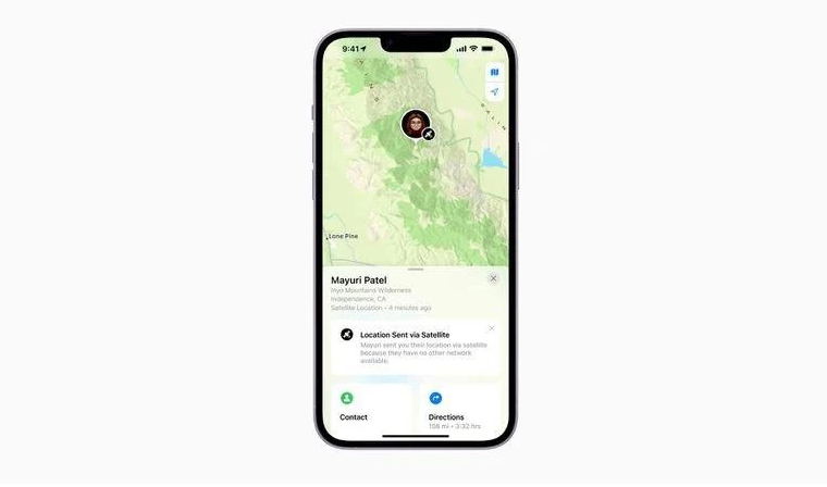 茂县苹果14维修分享iPhone14系列中 FindMy功能通过卫星分享位置方法教程 